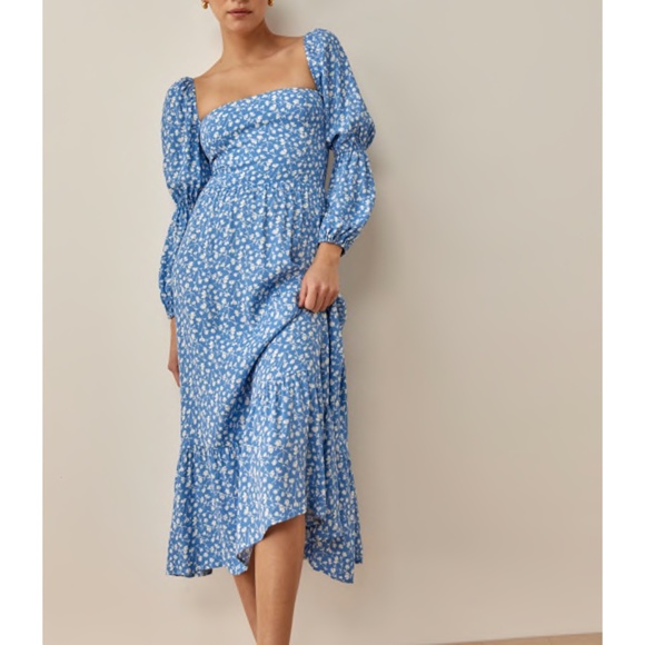 NEW Reformation Mica Dress Marie 4 - Picture 15 of 17